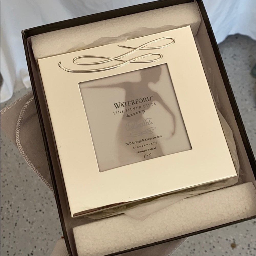 Waterford Silver keepsake box